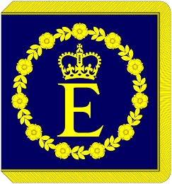 Image of Personal Flag of HM The Queen