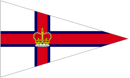 Image of Royal Burnham Yacht Club Burgee